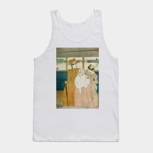 In the Omnibus by Mary Cassatt Tank Top